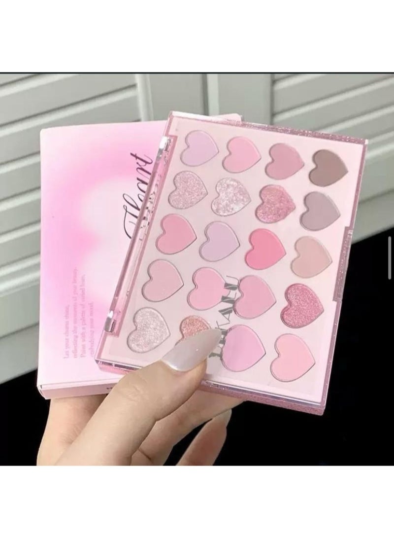 ديكالو باليت ظلال عيون DIKALU Honey تضم 20 درجة مات ولامعة بتركيبة عالية التصبغ وسهلة الدمج، تمنح ثبات طويل - Image 2